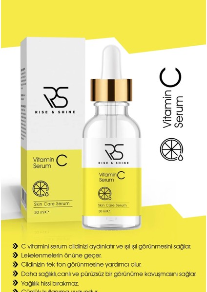 Rise Shine Vitamin C Cilt Serumu