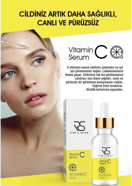 Rise Shine Vitamin C Cilt Serumu modelleri