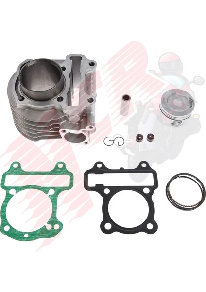 Honda Spacy 110 Silindir Segman Piston Takım
