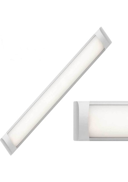 10 Adet Helios HS-2808 36W LED Armatür Beyaz Işık 120CM (10ADET)