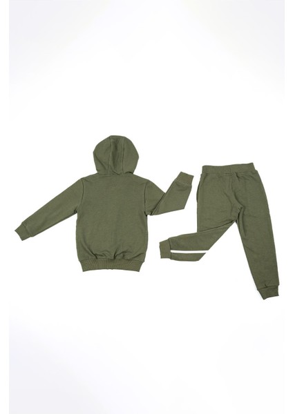 Yeşil Sarı Beyaz Çizgili Eşofman Takımı fırsatları