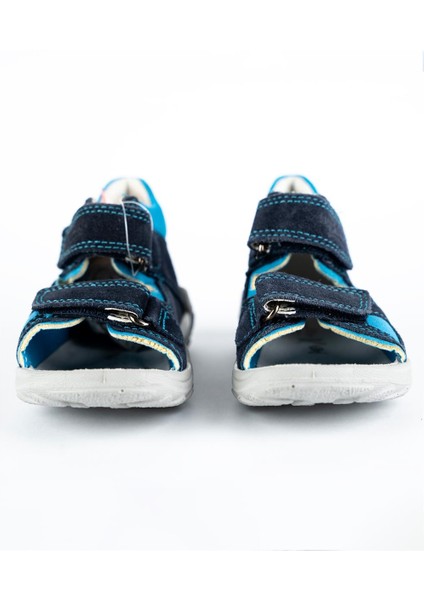 Erkek Bebek Lacivert Mavi Süperfit Yazlık Sandalet fırsatları