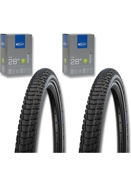 700X35 Marathon Plus Tour 5mm Zırhlı Lastik Seti