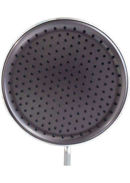 Banora Deluxe Yuvarlak Duş Sistemi, 2 Fonksiyon El Duşu Takımı, Paslanmaz Çelik, Standart Sabunluk, Krom