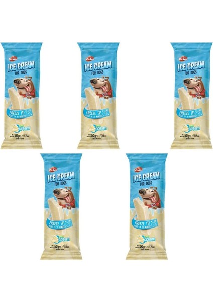 Dr.zoo Helado Kremalı Köpek Dondurma 50GR x 5 Adet