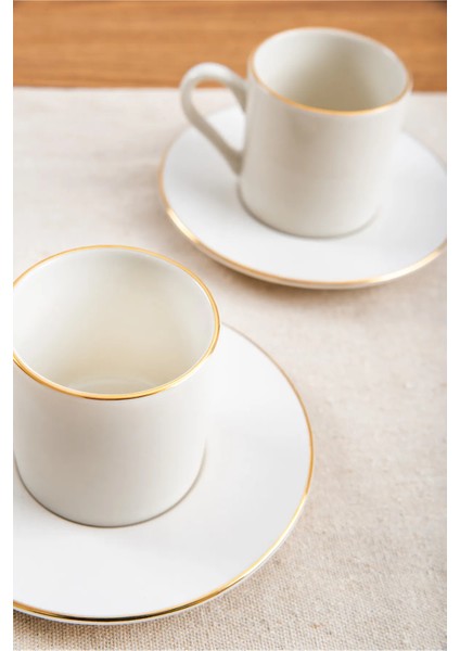 Hayal 2 Kişilik Altın Yaldız Porselen Kahve Takımı HYL04KT01AY01 modelleri