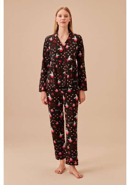 Bunny Maskülen Pijama Takımı