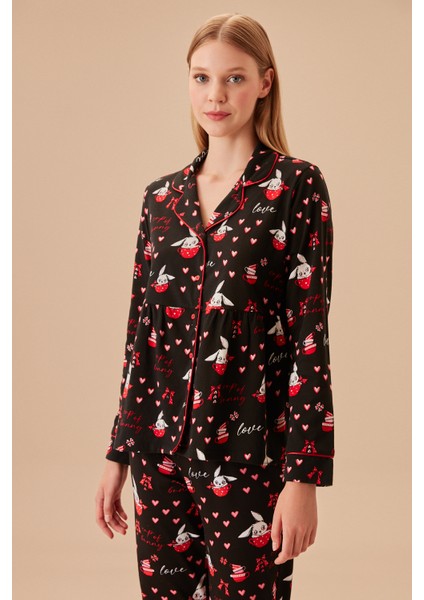 Bunny Maskülen Pijama Takımı