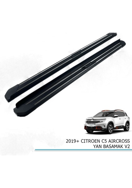 Araca Özel Cıtroen C5 Aircorss 2019+ Yan Basamak V2