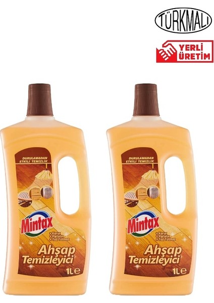 Ahşap Yemizleyici 1000 ml x 2 Adet