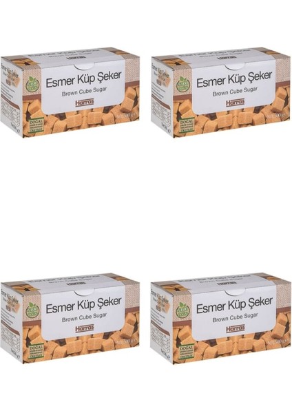 Esmer Küp Şeker 4 x 500 gr