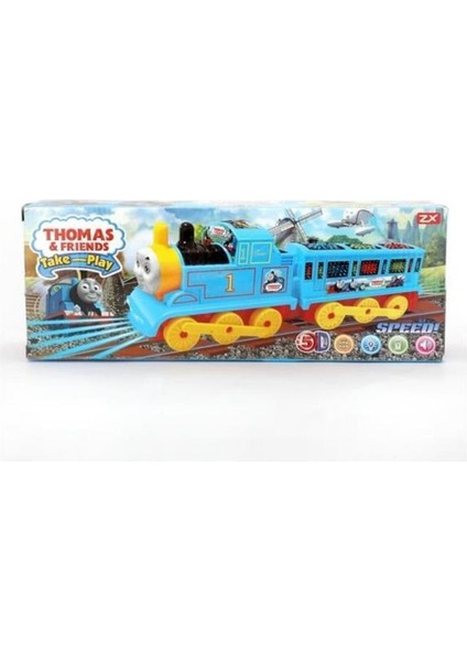 Kutulu Işıklı Müzikli Thomas Tren ZX279