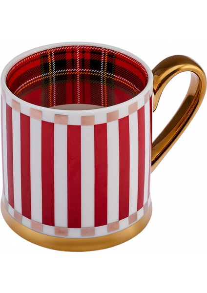 New Year Yılbaşı Kırmızı Çizgili 330 ml Kupa indirimleri