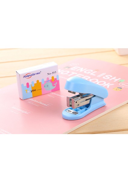 Yaratıcı Mini Zımba Seti, Sevimli Öğrenci Kırtasiye Malzemeleri ve Zımba Telleriyle Birlikte Ofis Malzemeleri Dahildir (Yurt Dışından) fırsatları