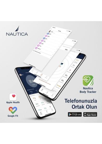 Gradient Collection Plus Vücut Analizli Akıllı Bluetooth Tartı Baskül Navy Mor