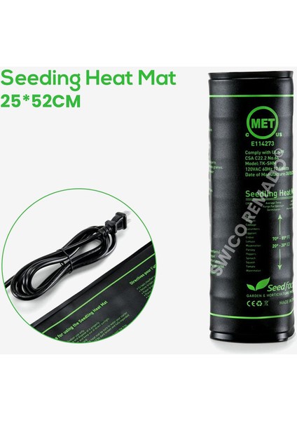 Suya Dayanıklı Fide Isıtma Matı 25X52CM (Yurt Dışından) fiyatları