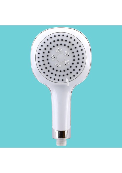 Banyo Duş Başlığı Fiskiyesi Telefonu Yuvarlak Başlık Beyaz