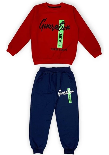 Mnk Baby & Kids Ikiiplik Unisex Çocuk Eşofman Takım MNK0553