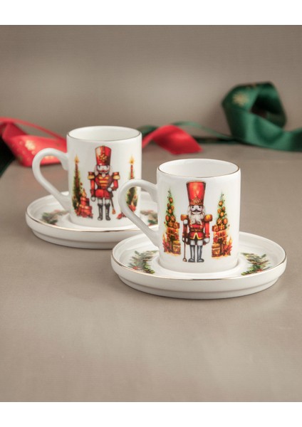 Nutcrackers Gold 2 Kişilik Kahve Fincan Takımı fiyatları