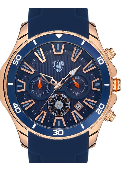 Silikon Kordonlu Analog Unisex Kol saati TI-605 E