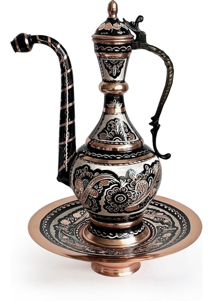 Erzincan El Işleme Bakır Ibrik 35CM