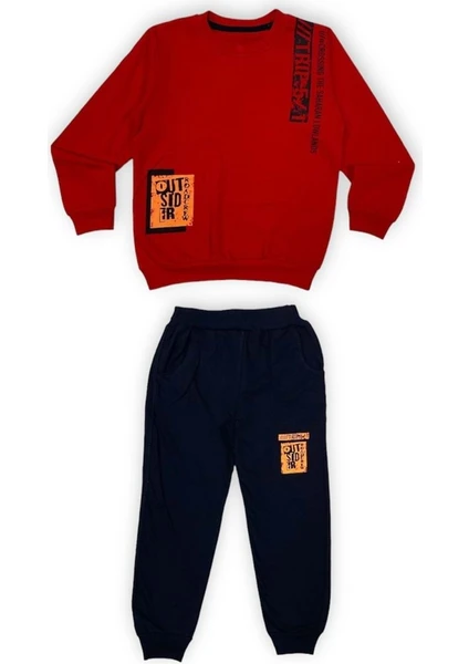 Mnk Baby & Kids Ikiiplik Unisex Çocuk Eşofman Takım MNK0553