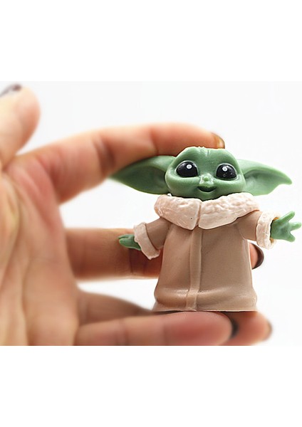 10 Yıldız Savaşları Yoda Bebek Süs Oyuncakları (Yurt Dışından)