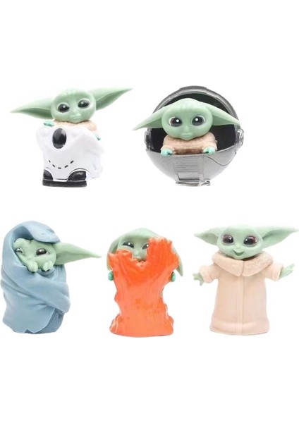 10 Yıldız Savaşları Yoda Bebek Süs Oyuncakları (Yurt Dışından)