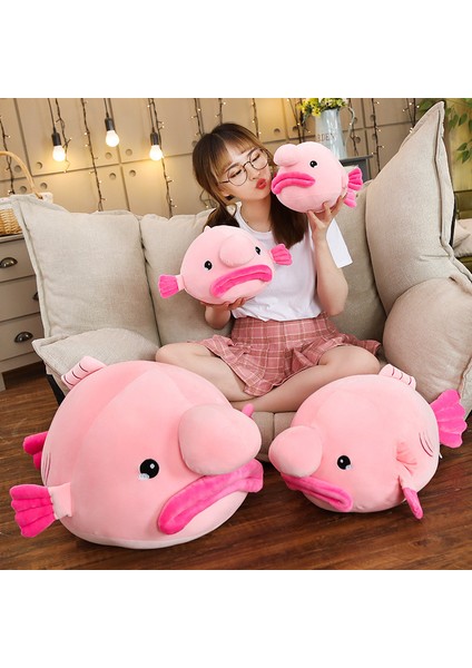 35CM Canavar Balık Hayvan Peluş Oyuncak Bebek (Yurt Dışından) modelleri