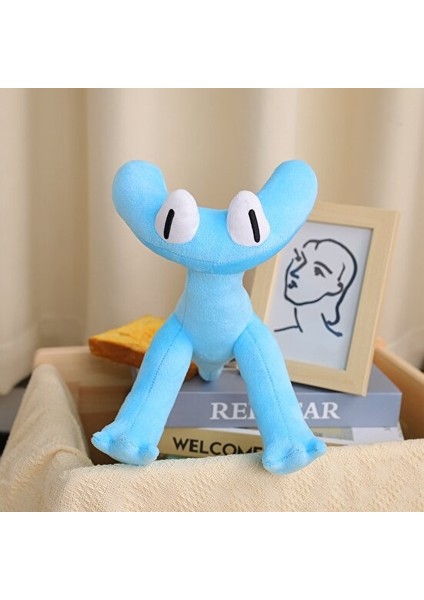 25CM Arkadaşım Peluş Gökkuşağı Arkadaş Mavi Dinozor Peluş (Yurt Dışından)