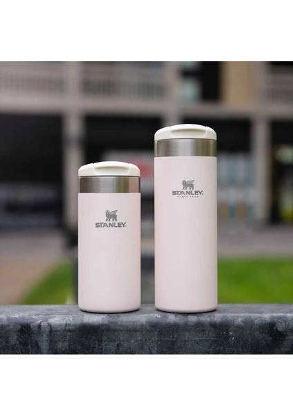 The Aerolight™ Transit Mug .35L / 12OZ Rose Quartz Metallic fırsatları