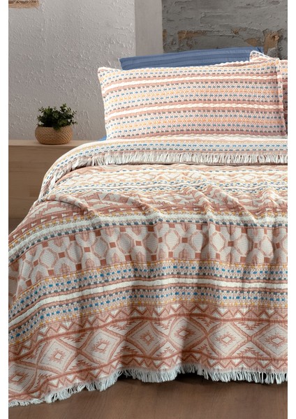 Aramis Taba Tek Kişilik %100 Pamuk Mood Comfort Yıkamalı Yatak Örtüsü Seti fırsatları