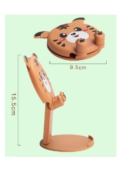 Hayvan Figürlü Masaüstü Telefon Standı 5 Model indirimleri