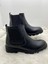 Gerçek Deri Siyah, Yanları Lastikli Bilek Boy Bot (B17) - Siyah - 36 - ST00956-SİYAH-36 1