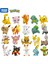 Tomy Pokemon 3-9 cm Evcil Hayvan Koleksiyonu Pikachu Squirtle Bulbasaur Charmander Vulpix Eevee Abra Litten Anime Figürleri Bebek Model Oyuncaklar (Yurt Dışından) 1