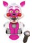 Oyun Minifigure Fnaf 9 Oyuncak Heykelcik Kabus Chica Bonnie Foxy Altın Bonnie Ayı Aksiyon Figürü Oyuncakları WM6097WM6074 KF6121 KF6071 (Yurt Dışından) 5