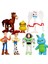 Adet/takım Mini Woody Buzz Lightyear Karikatür Aksiyon Figürü Masa Pişirme Kek Dekor (Yurt Dışından) 2