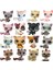 Lps Kedi Nadir Littlest Pet Shop Sevimli Oyuncaklar Ayakta Kısa Saçlı Kedi Orijinal Yavru Husky Yavru Köpek Tilki Hayvan Eski Bobble Kafa Oyuncaklar (Yurt Dışından) 2