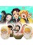Anime Figürü Minyatür Heykelcik Tanjiro Kamado Nezuko Agatsuma Zenitsu Anime Aksiyon Şekilli Kalıp Oyuncak (Yurt Dışından) 5