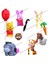 66001-66005 Disney Anime Bebek Winnie The Pooh Piglet Tigger Tavşan Mini Aksiyon Oyuncak Figürler Karikatür Birleştirin Oyuncak Bloklar Çocuk Hediye (Yurt Dışından) 1