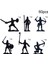60 Adet/takım Mini Warriors Antik Asker Figürleri Statik Model Çocuk Biblo (Yurt Dışından) 1