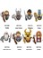KF6161 Marvel Avengers Süper Kahraman Anime Figürü Thor Kawaii Montajlı Yapı Taşları Çocuk Oyuncak Blokları Modeli Doğum Günü Noel Hediyesi Oyuncaklar (Yurt Dışından) 1