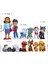 12 Adet Paw Patrol Canina 4-10 cm Anime Figürü Aksiyon Figürleri Köpek Pat Patrouille Araba Oyuncak Devriye Köpek Oyuncaklar Çocuklar Için Oyuncak (Yurt Dışından) 5