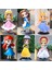 Versiyonu Prenses Kar Beyaz Elsa Anna Rapunzel Yasemin Sofya Ariel Mulan Pvc Aksiyon Figürleri Oyuncaklar Kek Modeli Bebekler (Yurt Dışından) 2