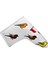 Pu Golf Atıcı Baş Örtüsü Golf Kulübü Başlık Örtüleri Açık 13CM * 17CM Beyaz (Yurt Dışından) 2