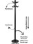 Sosis Siyah Ayaklı Elbise Askısı, Ev Düzenleme, Antre Aksesuarı, Elbise Askısı, Ayaklı Metal Askılık 2