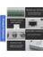 8-Ch Utp 720P/1080P Hd Pasif Video Balun Alıcı-Verici, Bnc'den Cat5/5e/6 RJ45(T568B)UTP Kablo Dönüştürücü Video Vericiye (Yurt Dışından) 4