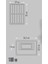 Inges-Cata CT-4648 100W 6400K Kumandalı LED Solar Projektör Güneş Enerjili 2