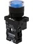 22mm Işıklı Buton Mavi NO MB3-EW661 2