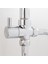 Banora Lux Oval Duş Sistemi, 2 Fonksiyon El Duşu Takımı, Paslanmaz Çelik, Standart Sabunluk, Krom 5